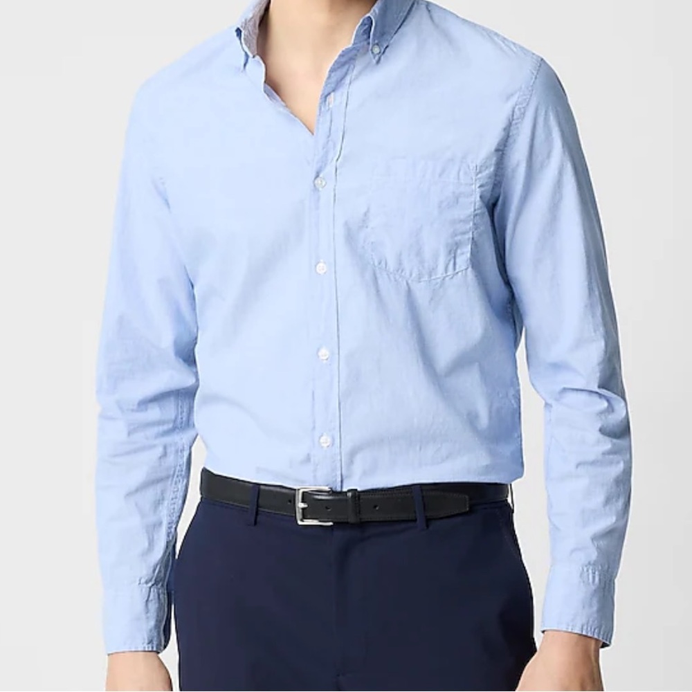 J.Crew Slim Flex Washed Shirt